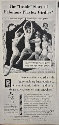 1955 women playtex panty - women's,