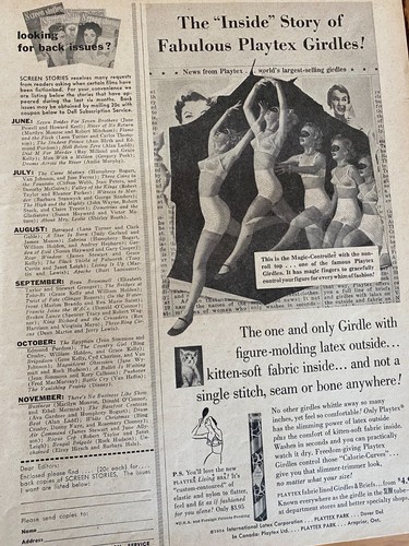 Playtex girdles vintage print - vintage,