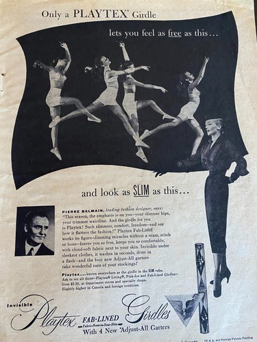 Playtex girdles full page - playtex, girdles,