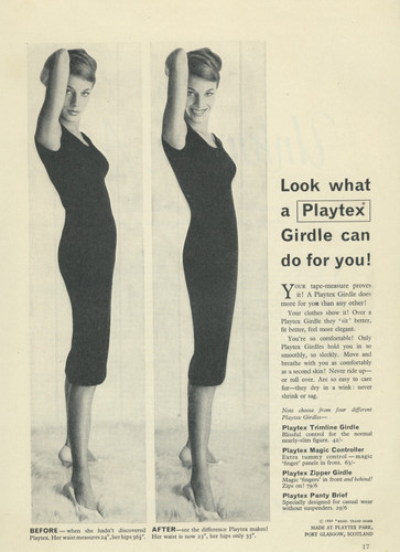 Vintage 1959 playtex girdle - playtex,