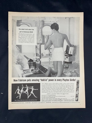 Magazine 1956 playtex - -,