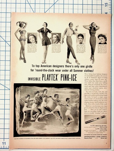 1950 playtex pink ice - playtex, pink-ice