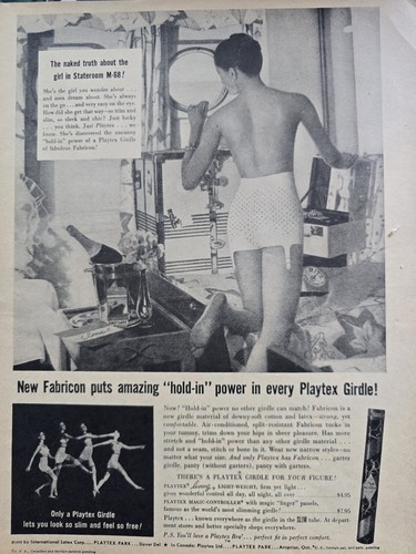 1954 women playtex - women's,