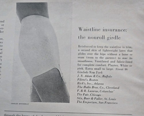 1955 women playtex fabric - 1955, women's