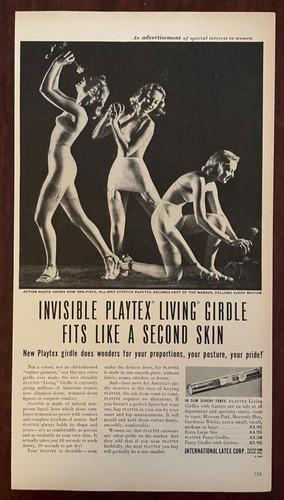 1948 playtex invisible living - 1948,