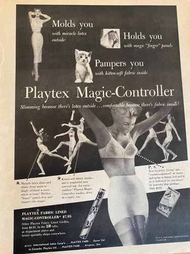Playtex girdles full page - playtex, girdles,