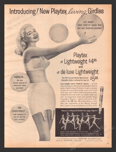 Playtex living girdles bubbles - girdles,