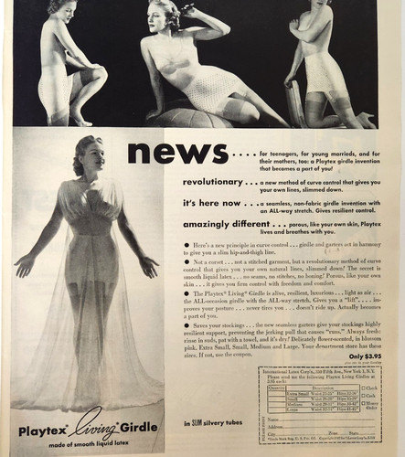 Playtex living girdle - playtex,