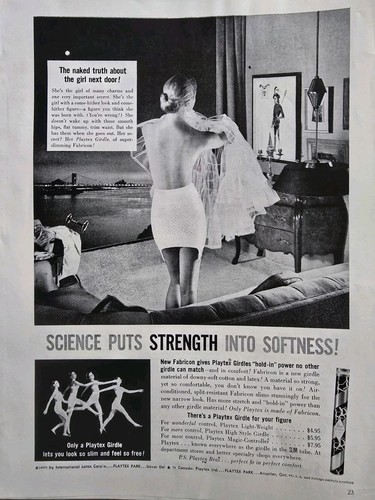 1955 women playtex - 1955, women's