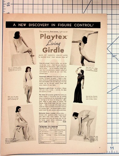 1949 playtex living - living, girdle